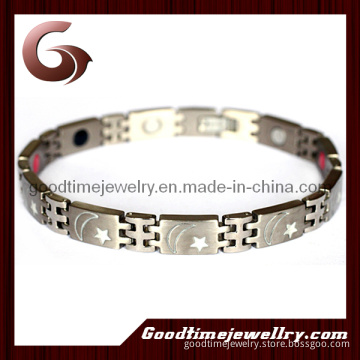 Moon&Star Stainless Steel Magnetic Bracelet